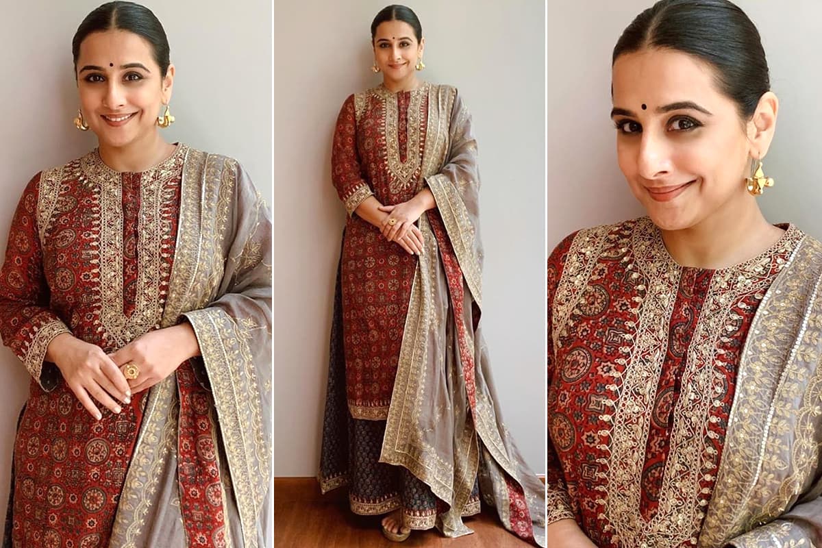 Vidya balan in outlet anarkali dress