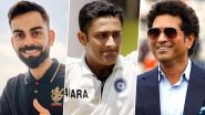 Happy Birthday Anil Kumble: Virat Kohli, Sachin Tendulkar Lead Cricket Fraternity in Wishing the Legendary Indian Leg-Spinner