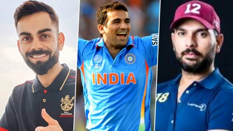 Happy Birthday Zaheer Khan: Virat Kohli, Yuvraj Singh, Virender Sehwag Lead Cricket Fraternity in Wishing the Legendary Indian Pacer