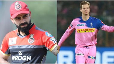 Royal Challengers Bangalore vs Rajasthan Royals, IPL 2020 Toss Report and Playing XI Update: Mahipal Lomror Replaces Ankit Rajpoot As Steve Smith Elects to Bat First