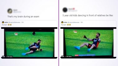 Dance Pe Chance! Virat Kohli's Moves Get The Best Applause With Funny Memes and Jokes; RCB Captain's Viral Video Becomes New Meme Template