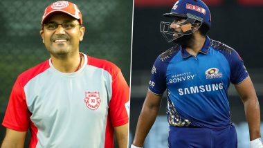 IPL 2020: Virender Sehwag Takes Dig at Rohit Sharma’s Fitness, Calls Mumbai Indians Captain ‘Vada Pav’