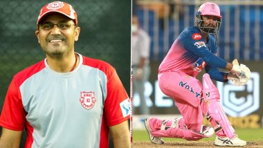 Virender Sehwag Praises Rahul Tewatia in His Trademark Style as Rajasthan Royals All-Rounder Plays Another Fiery Knock in Dream11 IPL 2020 (View Post)