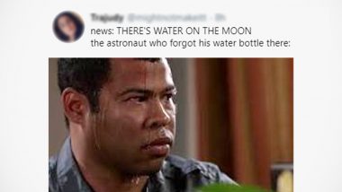 NASA Finds Water on Moon and Twitterati Finds it Reason to Leave Earth, Check Funny Memes, GIFs and Reactions to Water on Lunar Surface