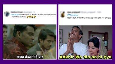 WhatsApp 'Always' Mute Option is Here and So Are The Funny Memes: Netizens Celebrate The Newest Feature of Messaging App With Jokes on Family Groups and Good Morning Messages