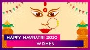 Happy Navratri 2020 Wishes: WhatsApp Messages, HD Photos & Messages to Send on Navaratri Festival