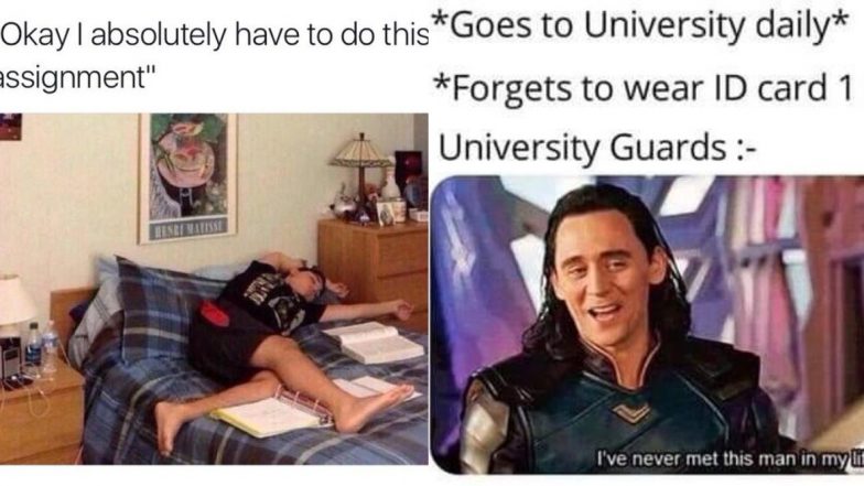World Students' Day 2020 Funny Memes Trend Online: From Assignments to Exams Stress, Check Out Hilarious Jokes and GIFs on Student Life