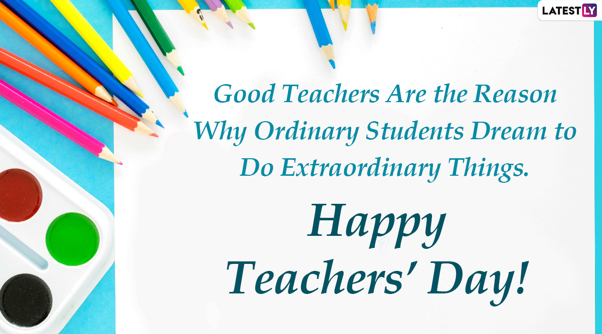 Happy Teachers Day Messages, Wishes And Quotes 2021 | atelier-yuwa.ciao.jp