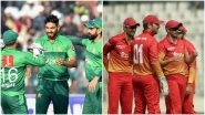 Pakistan vs Zimbabwe ODIs Shifted From Multan to Rawalpindi, Lahore to Host T20I Series; Confirms PCB