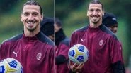 Zlatan Ibrahimovic Resumes Training After Recovering From COVID-19, Likely to Feature in Serie A 2020&ndash;21 Milan Derby (See Pic)