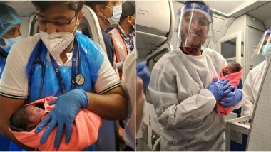 IndiGo Mid-Air Delivery: Here's How Dr Sailaja Vallabhaneni & Dr Nagaraj Helped Woman Deliver Her Baby on Flight 6E122 from Delhi to Bangalore