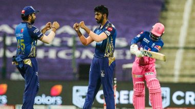 MI vs RR Stat Highlights IPL 2020: Jasprit Bumrah Registers his Best Bowling Figures As Mumbai Indians Beat Rajasthan Royals