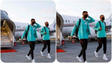 Cristiano Ronaldo & Other Members of Team Portugal Reach France For UEFA Nations League 2020-21 (See Pics)