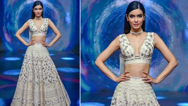 Lakme Fashion Week 2020: Diana Penty Turns Showstopper for Disha Patil and We Can't Decide if the Collection is More Gorgeous or the Muse (View Pics)