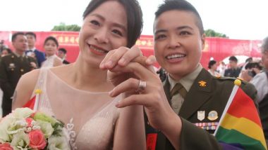 Two Same-Sex Couples Tie the Knot at a Mass Wedding Held by Taiwan’s Military