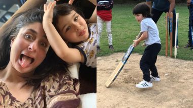 Kareena Kapoor Wants to Play in the IPL With Taimur, Posts a Picture of Son Playing Cricket