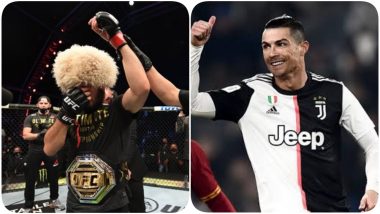 Cristiano Ronaldo Congratulates Khabib Nurmagomedov After Russian MMA Fighter Retires Post His Win at UFC 254