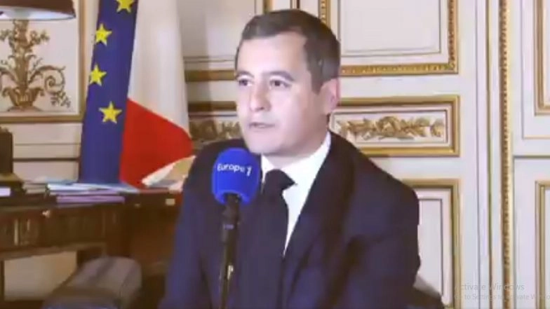 Teacher Beheaded Near Paris: French Police Operations Underway After Attack, Says Gerald Darmanin