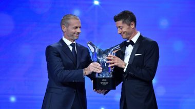 Robert Lewandowski Beats Kevin De Bruyne & Manuel Neuer To Clinch UEFA Men's Player of the Year 2019-20 Award