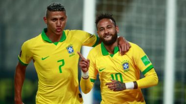 Neymar Hat-trick Video: Watch Goal Highlights from Peru vs Brazil 2022 FIFA World Cup Qualifiers CONMEBOL