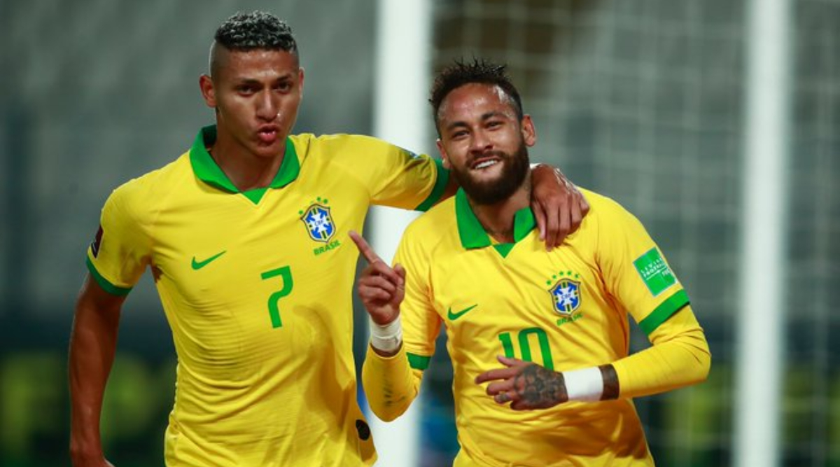 Football News | Neymar Hat-trick Video: Watch Goal Highlights from Peru vs  Brazil | ⚽ LatestLY