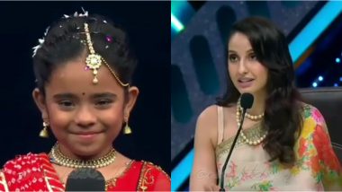 Nora Fatehi Offers Little Girl Her Next International Music Video on India's Best Dancer (Watch Video)