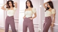 Nushrratt Bharucha Dishing Out Some Casual Fashion Goals with her New Outfit for Chhalaang Promotions (View Pics)