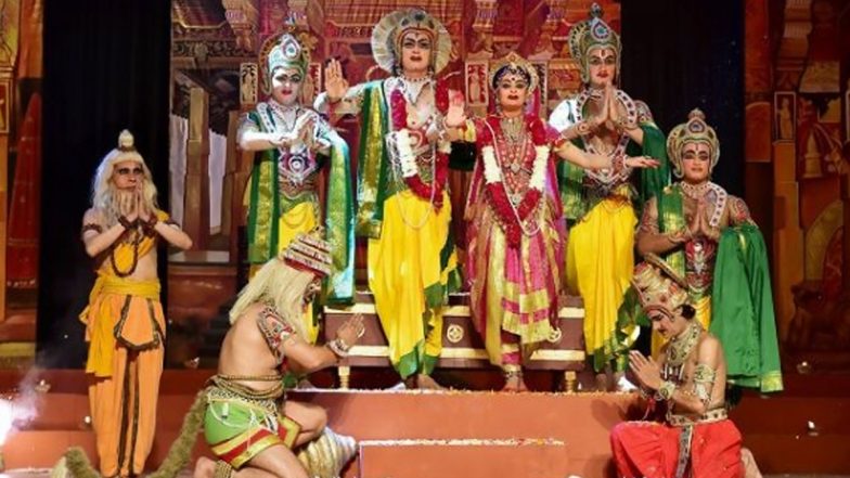 Ramlila Day 9 Live Streaming on DD National: Watch Live Telecast of Ramleela 2020 From Ayodhya on Doordarshan Channel