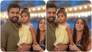 Rohit Sharma Lets His Hair Down With Daughter Samaira and Wife Ritika Sajdeh Ahead of IPL 2020 Game Against KKR (See Post)