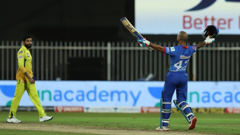 Shikhar Dhawan, Axar Patel Hailed by Netizens After The Duo Leads Delhi Capitals to 5-Wicket Win Over Chennai Super Kings (Read Tweets)