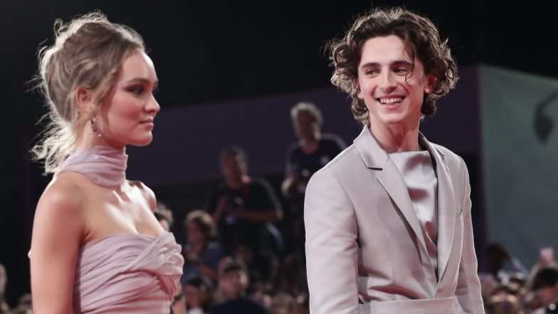 Timothée Chalamet Talks About Viral Kissing Pictures With Lilly Rose-Depp