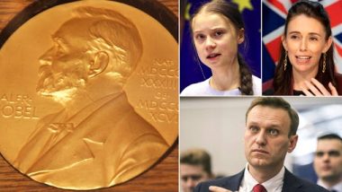 Nobel Peace Prize 2020 Top Contenders: Greta Thunberg, Jacinda Ardern, Alexei Navalny Among Probables For Top Honour This Year