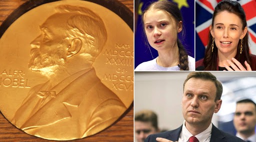 Nobel Peace Prize 2020 Top Contenders: Greta Thunberg, Jacinda Ardern, Alexei Navalny Among Probables For Top Honour This Year
