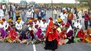 Gujjar Quota Stir to Begin in Rajasthan from November 1, Sec 144 imposed in Karauli; NSA Invoked in 8 Districts