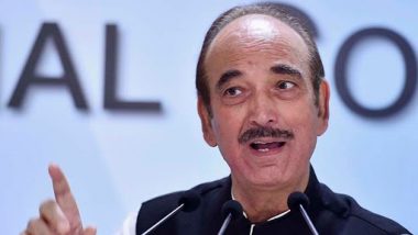 Ghulam Nabi Azad Tests Positive for COVID-19, Congress Leader Goes Into Home Quarantine