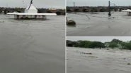 Telangana Rains: Normal Life Hit Due to Heavy Rainfall in State, Waterlogging and Flood-Like Situation Reported in Several Areas (Watch Video)