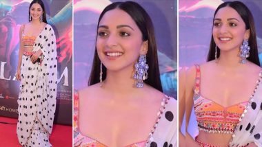 Laxmii Promotions: Kiara Advani Gives a Boho Twist to the Classic Polka Dots and We're Smitten (View Pics)