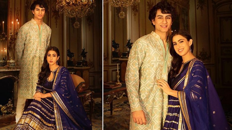 Sara Ali Khan Shares Regal Pictures With 'Iggy Potter' Brother Ibrahim Ali Khan As She Misses Him on Bhai Dooj (View Post)