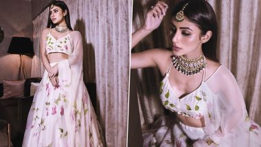 Mouni Roy Looks Eternally Resplendent and Delightfully Charming in White Picchika Outfit