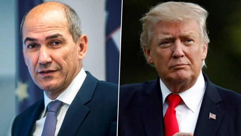 US Election Results 2020: Slovenia PM Janez Jansa Congratulates Trump With Stinging Jibe at Media