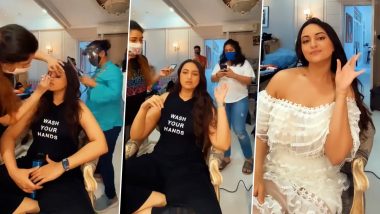 Bollywood Star Sonakshi Xxx Video - Sonakshi Sinha Resumes Work, Says She Missed the Hustle Bustle of Shoot  (Watch Video) | ðŸŽ¥ LatestLY