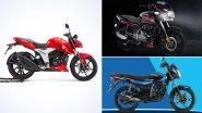 Dhanteras 2020: Get Discounts of Up to Rs 11,000 on Bajaj Platina, Pulsar, Hero Splendor, Honda Unicorn, TVS Apache & Other Motorcycles