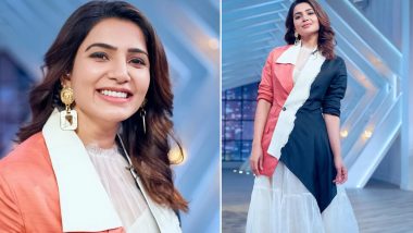 Samantha Akkineni Shows You How to Nail a Colour Block Outfit the Right Way (View Pics)