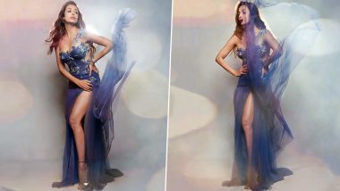 Malaika Arora is Having her Own Fairytale Moment in this Blue Marchesa Gown (View Pics)
