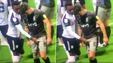 Preston's Darnell Fisher Faces FA Probe After Grabbing Sheffield Wednesday’s Callum Paterson’s Genitals During Championship Clash (Watch Video)