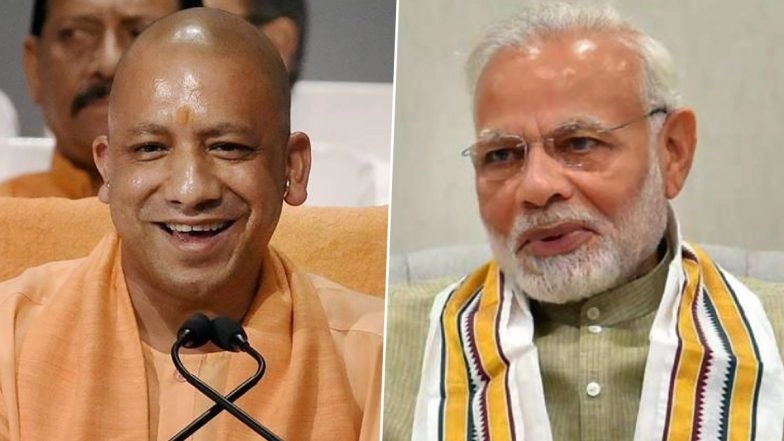 Uttar Pradesh Govt Working With Full Commitment to Control COVID-19 Situation: Yogi Adityanath Tells PM Narendra Modi