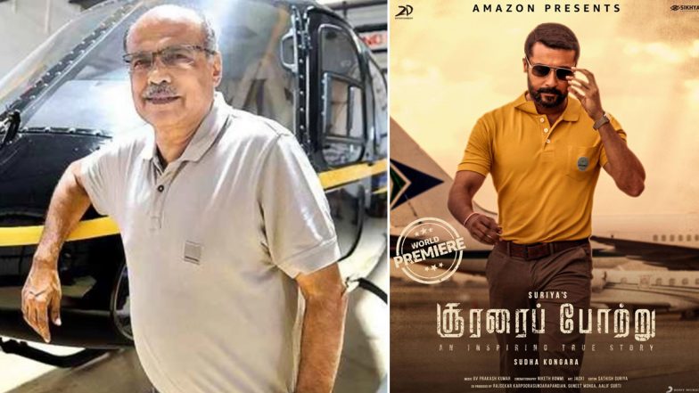 Captain GR Gopinath Reviews Surya's Soorarai Pottru Which Is Based On His Life; Says It's 'Heavily Fictionalised'