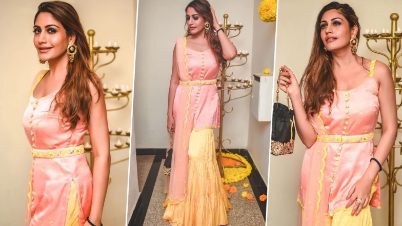 Surbhi Chandna's Pastel Colour Sharara Set is Perfect for those Who Hate Loud Colours and OTT Fashion