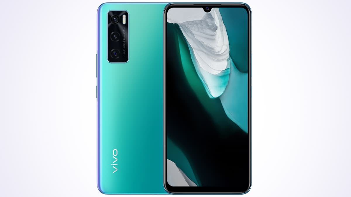 vivo v20 se aquamarine green colour