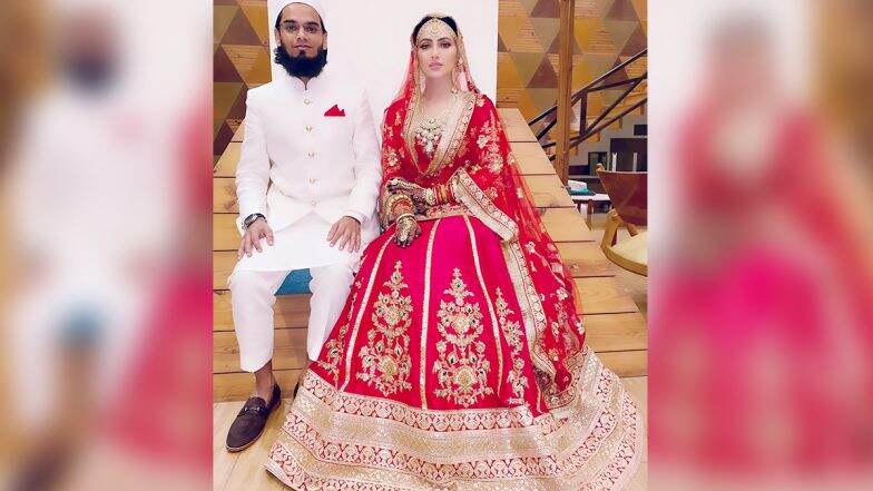 Sana Khan Marries Anas Sayed, Shares First Wedding Photo (View Post ...